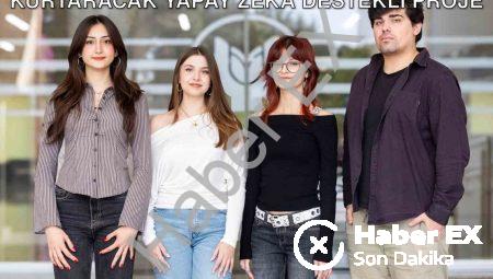 İzmirli Öğrencilerden Depremde Hayat Kurtaracak Yapay Zeka Destekli Proje