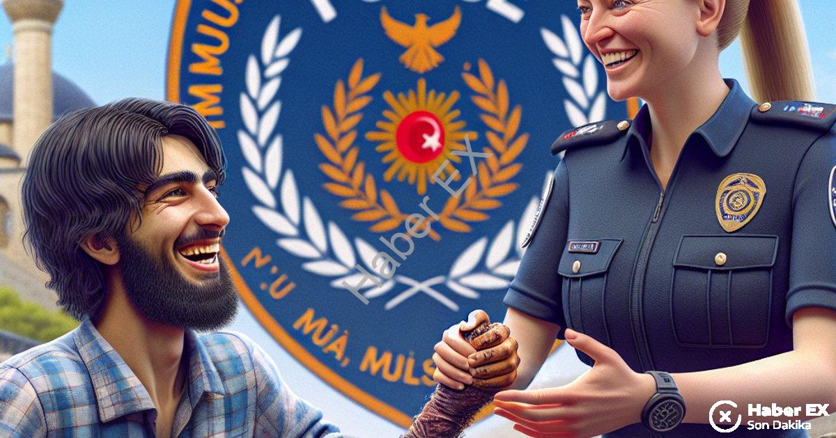 "Muğla Emniyeti Engelli Gencin Polislik Hayalini Gerçeğe Dönüştürdü" başlıklı haber için fotorealist