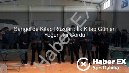 Sarıgöl’de Kitap Rüzgarı: İlk Kitap Günleri Yoğun İlgi Gördü