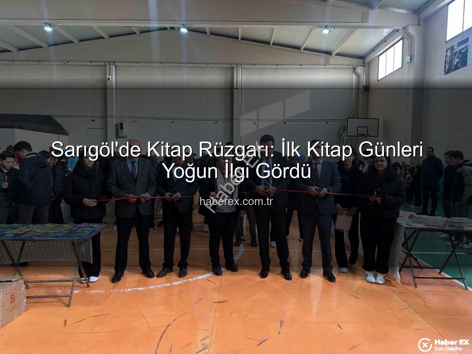 Sarıgöl Kitap Günleri - Sarıgöl'de Kitap Rüzgarı: İlk Kitap Günleri Yoğun İlgi Gördü