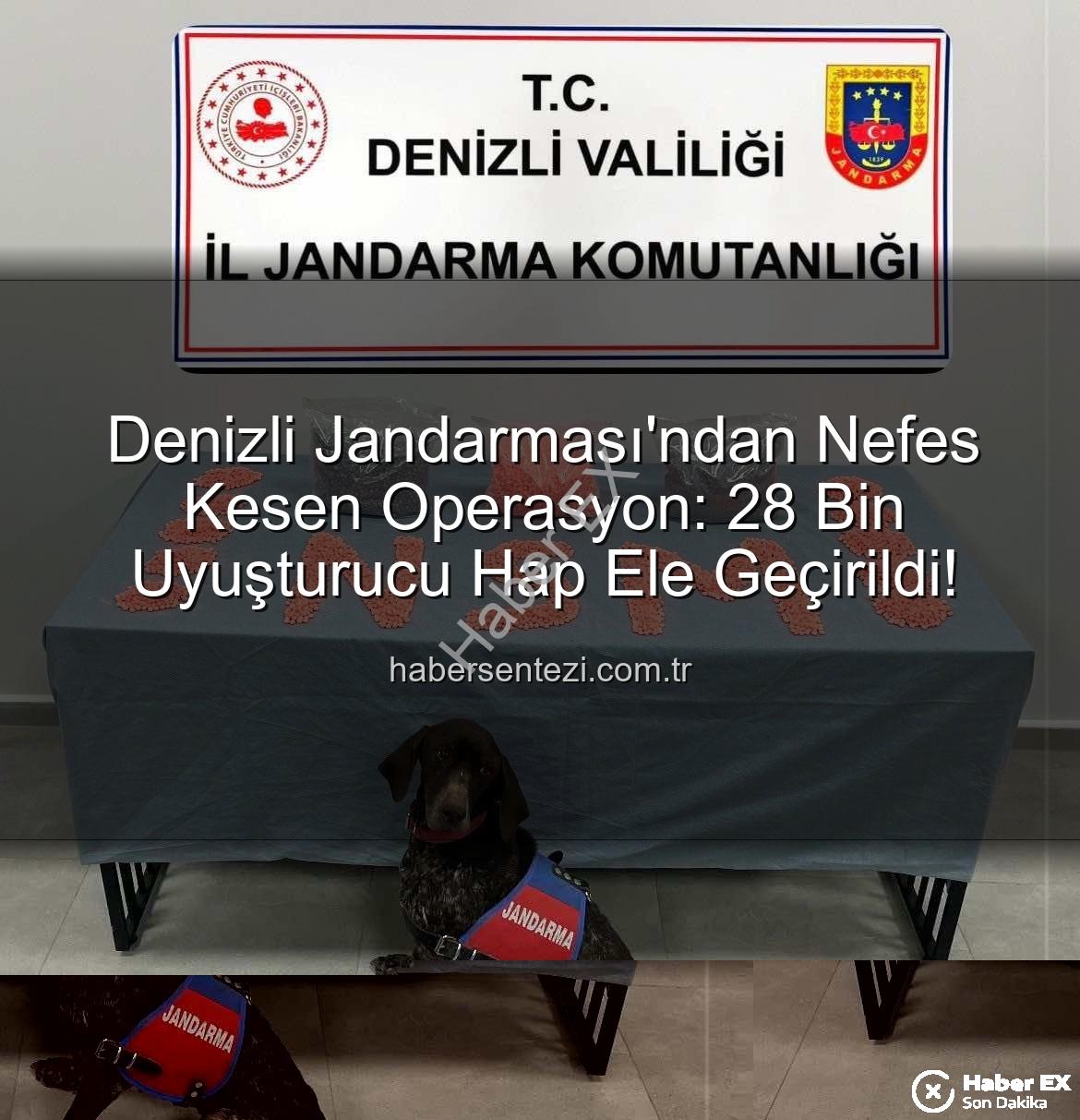 uyuşturucu hap - Denizli'de Nefes Kesen Operasyon: 28 Bin Uyuşturucu Hap Ele Geçirildi, Zehir Taciri Tutuklandı!