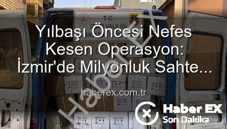 Yılbaşı Öncesi Nefes Kesen Operasyon: İzmir’de Milyonluk Sahte Alkole Darbe!