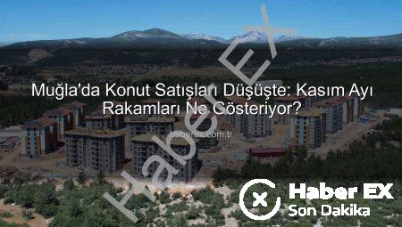 Muğla’da Konut Satışları Düşüşte: Kasım Ayı Rakamları Ne Gösteriyor?